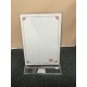 A4 Clear Acrylic Menu Display - Sign Stand Holder (Removable Base)